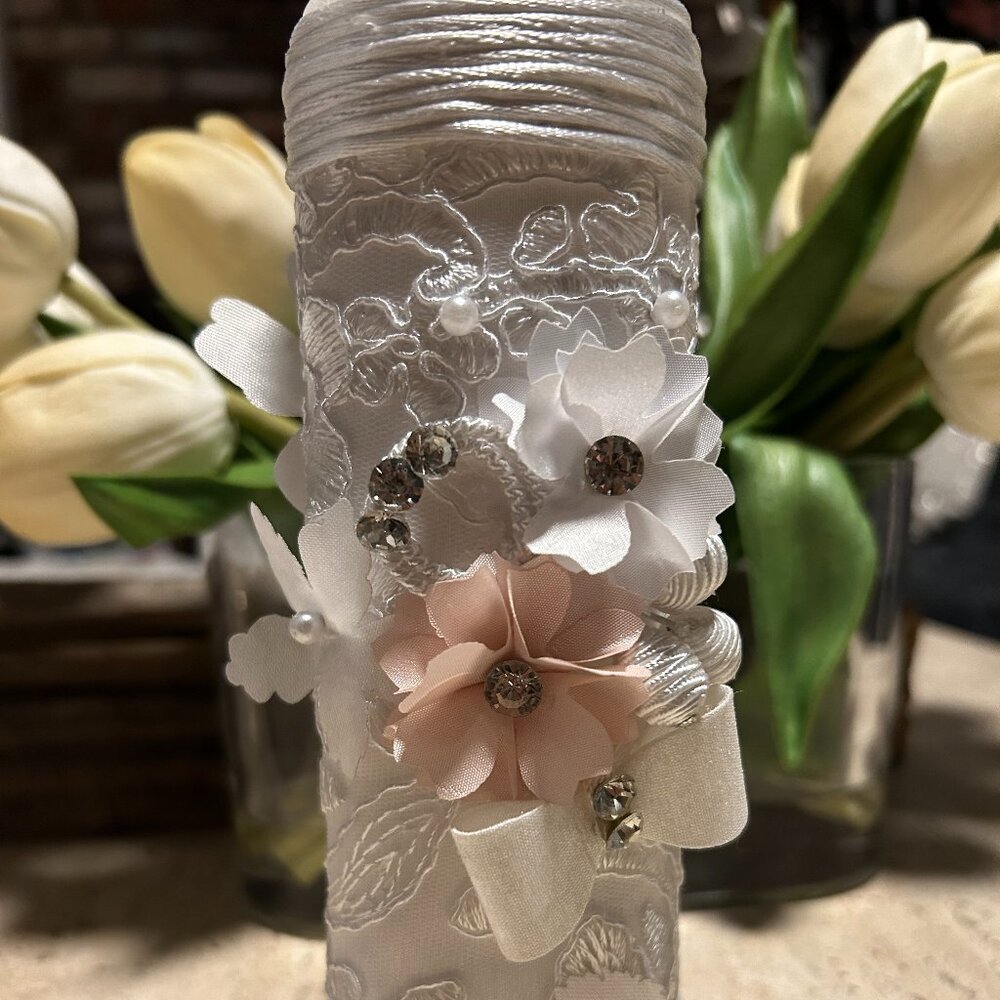 velas de bautizo Candle set for baptism